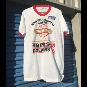 San Francisco super bowl XIX dolphins 1984 shirt